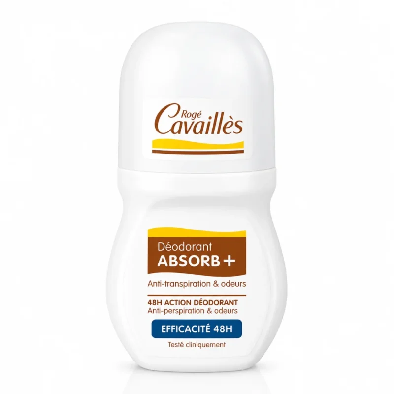 ROGE CAVAILLES Déo Absorb+ 48h Roll-on, 50ml-3596490006792
