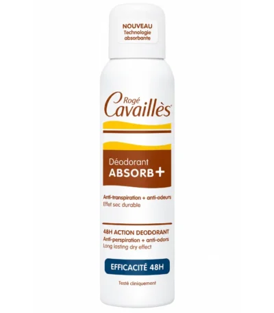 ROGE CAVAILLES Déo Absorb+ Efficacité 48h Spray,150ml-3596490001346