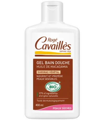 ROGE CAVAILLES GEL BAIN DOUCHE HUILE DE MACADAMIA 400ML