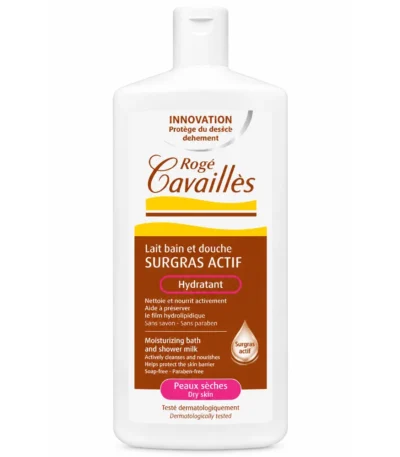 ROGE CAVAILLES Lait bain et douche Hydratant, 400ml