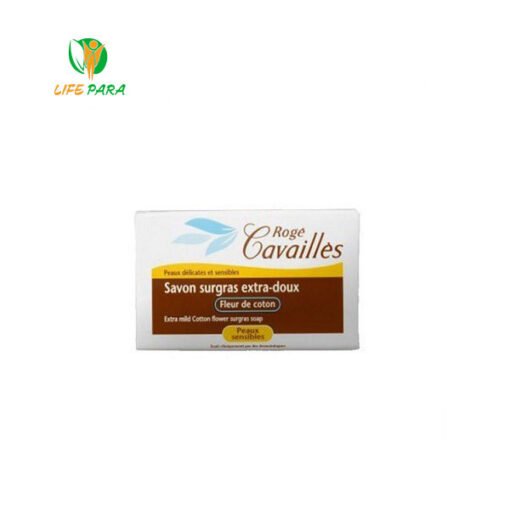 ROGE CAVAILLES Savon surgras Extra doux Fleur de coton, 150g
