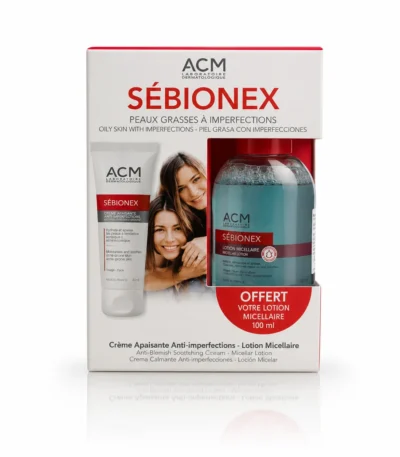 SEBIONEX COFFRET TRIO+LOTION MICELLAIRE GRATUIT