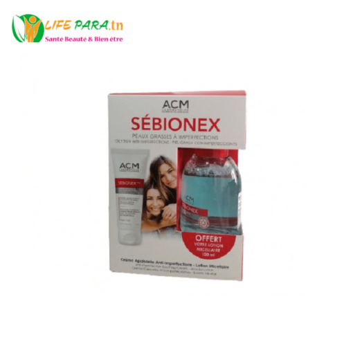 SEBIONEX COFFRET TRIO+LOTION MICELLAIRE GRATUIT