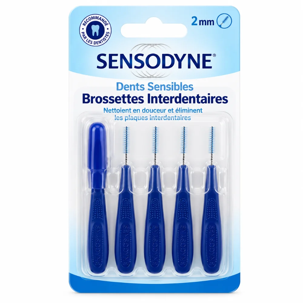 SENSODYNE BROSSETTES INTERDENTAIRES 2mm SENSODYNE BROSSETTES INTERDENTAIRES 2mm