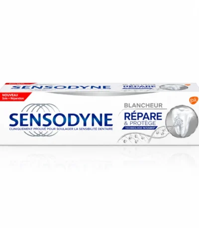SENSODYNE DENTIFRICE BLANCHEUR REPARE ET PROTEGE, 75ML