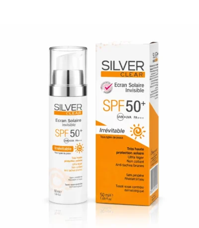 SILVER CLEAR ECRAN SOLAIRE INVISIBLE SPF 50+ 50ML