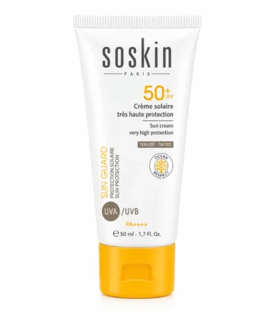 SOSKIN 03 CREME SOLAIRE TEINTEE MEDIUM DEEP SPF50+, 50 ml