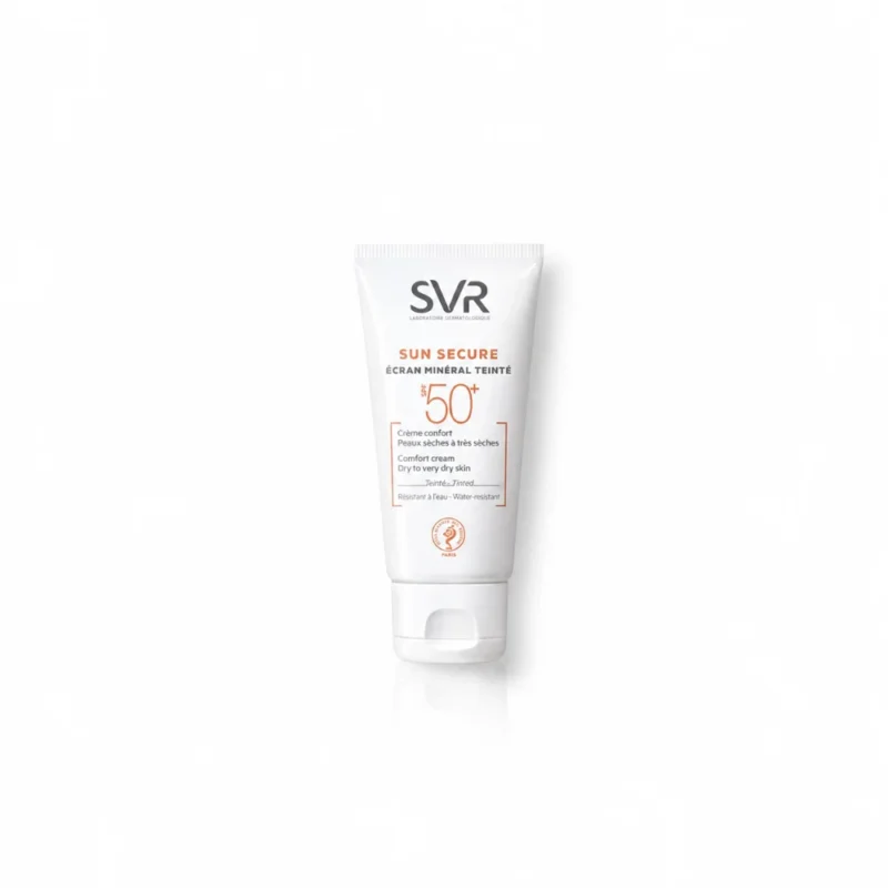 SVR SUN SECURE ÉCRAN MINÉRAL TEINTÉ-Peaux Sèches SPF50+ , 50ml