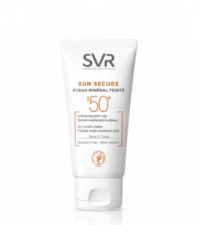 SVR SUN SECURE ÉCRAN MINÉRAL TEINTÉ - Peaux normales à mixtes SPF 50+, 50ml