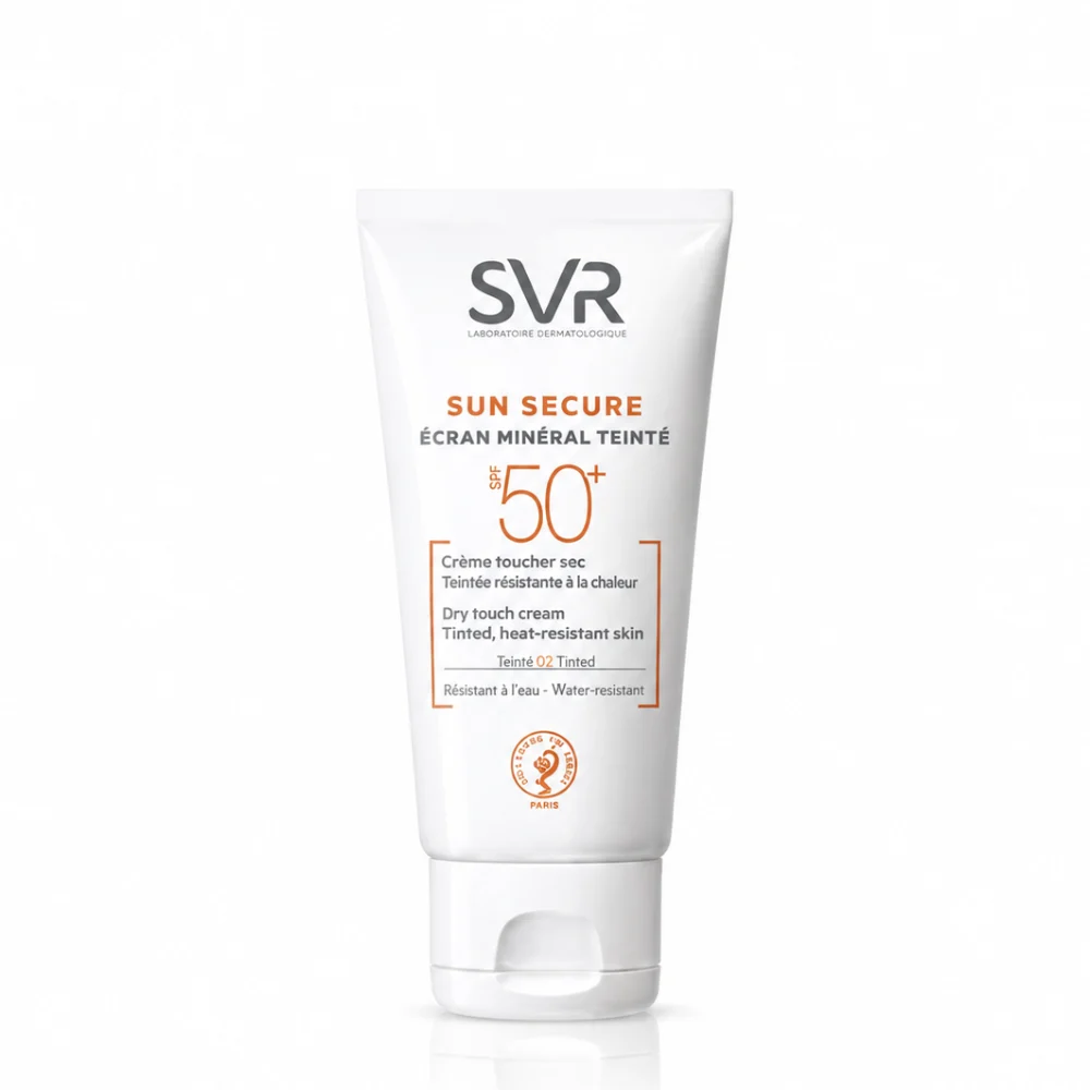 SVR SUN SECURE ÉCRAN MINÉRAL TEINTÉ - Peaux normales à mixtes SPF 50+, 50ml SVR SUN SECURE ÉCRAN MINÉRAL TEINTÉ - Peaux normales à mixtes SPF 50+, 50ml