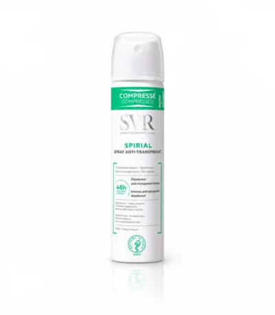SVR Spirial Spray Déodorant anti-transpirant, 75ml