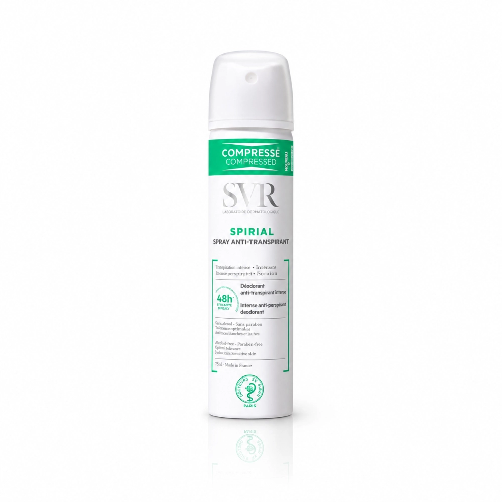 SVR Spirial Spray Déodorant anti-transpirant, 75ml SVR Spirial Spray Déodorant anti-transpirant, 75ml