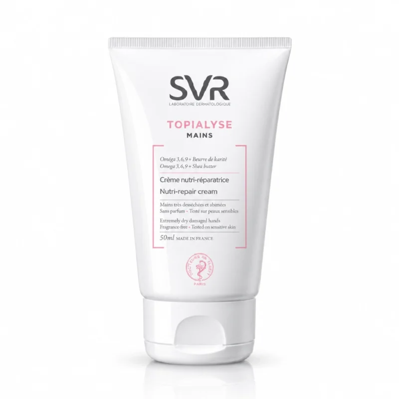 SVR Topialyse crème mains nutri-réparatrice, 50 ml