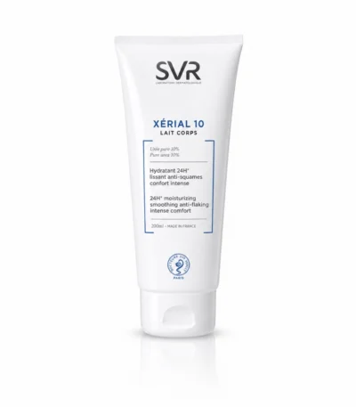 SVR Xerial 10 lait corps anti-squames, 200ML
