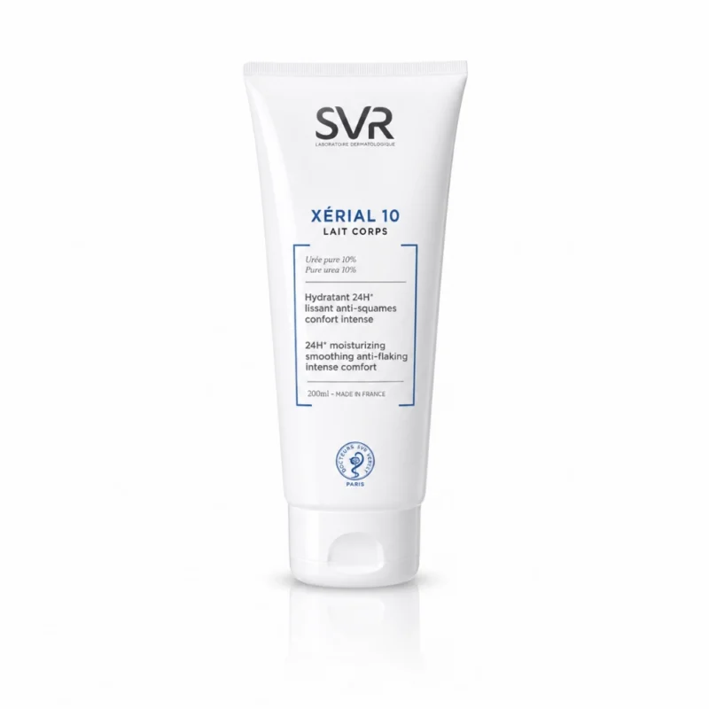 SVR Xerial 10 lait corps anti-squames, 200ML