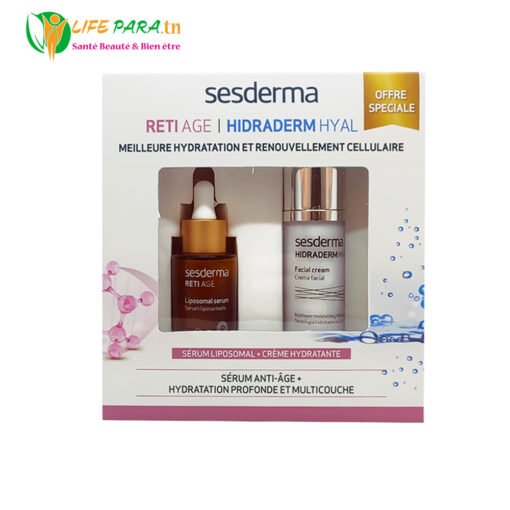 SESDERMA COFFRET RETI AGE SÉRUM + HIDRADERM HYAL -50%