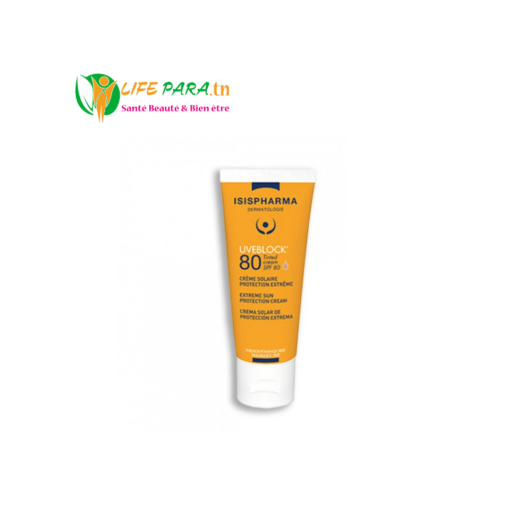 ISISPHARMA UVEBLOCK CREME TEINTÉE SPF80 40ML
