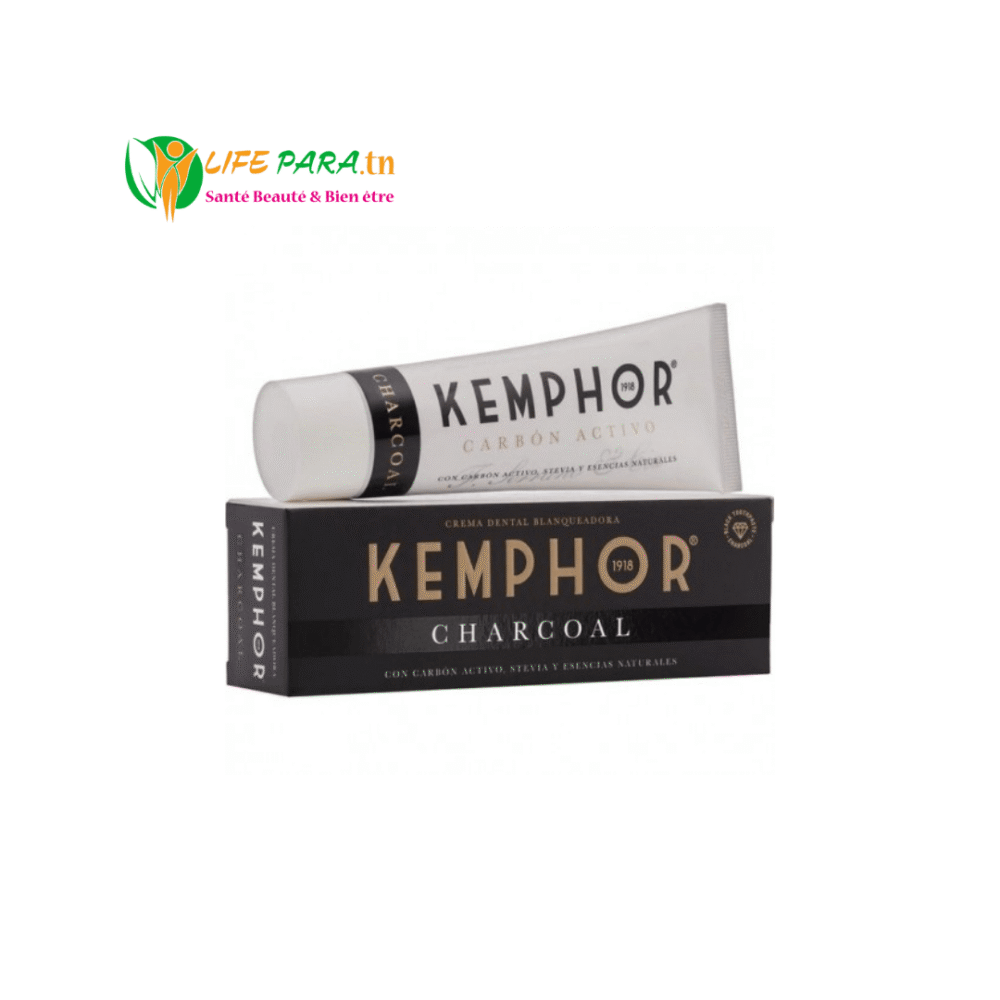 KEMPHOR DENTIFRICE CHARCOAL 75 ML