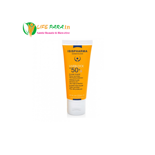 ISISPHARMA UVEBLOCK FLUIDE TEINTÉ SPF50+ PEAUX SENSIBLES