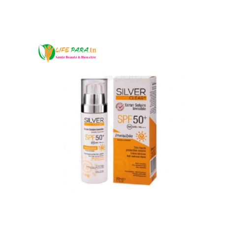 SILVER CLEAR ECRAN SOLAIRE INVISIBLE SPF 50+ 50ML