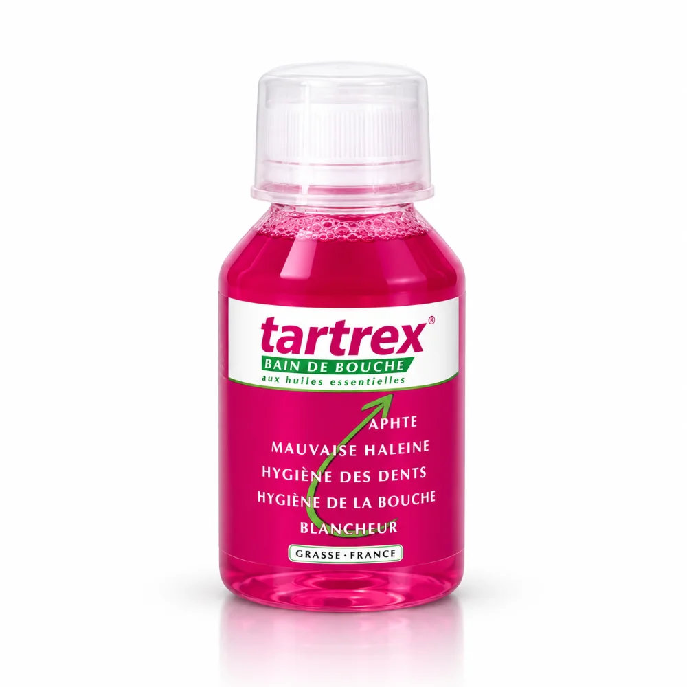 TARTREX BAIN DE BOUCHE AUX HUILES ESSENTIELLES,125ml TARTREX BAIN DE BOUCHE AUX HUILES ESSENTIELLES,125ml