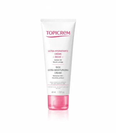 TOPICREM CREME ULTRA HYDRATANTE VISAGE RICHE, 40ml