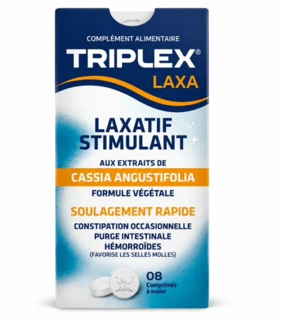 TRIPLEX LAXATIF STIMULANT 8 COMPRIMES