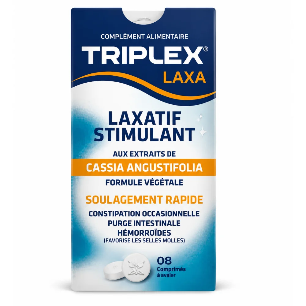 TRIPLEX LAXATIF STIMULANT 8 COMPRIMES TRIPLEX LAXATIF STIMULANT 8 COMPRIMES