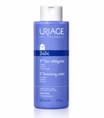URIAGE BEBE 1ERE EAU NETTOYANTE VISAGE CORPS ET SIEGE 500ML