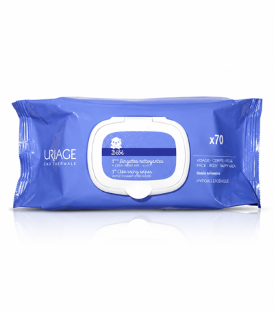 URIAGE BEBE 1ERES LINGETTES NETTOYANTES 70 LINGETTES