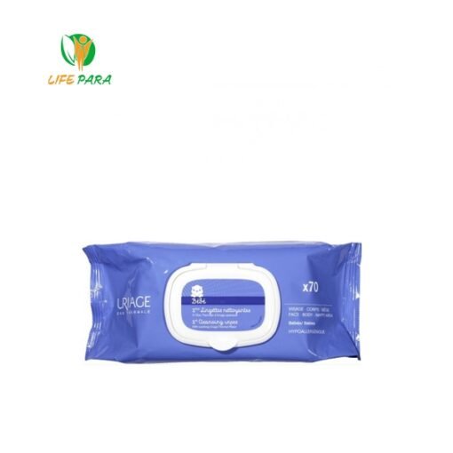 URIAGE BEBE 1ERES LINGETTES NETTOYANTES 70 LINGETTES