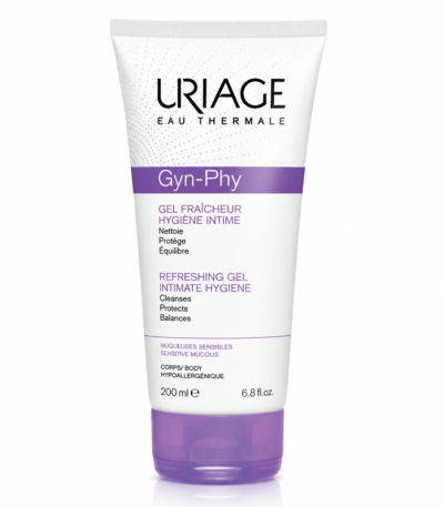 URIAGE GYN-PHY GEL FRAICHEUR HYGIENE INTIME MUQUEUSES SENSIBLES 200ML
