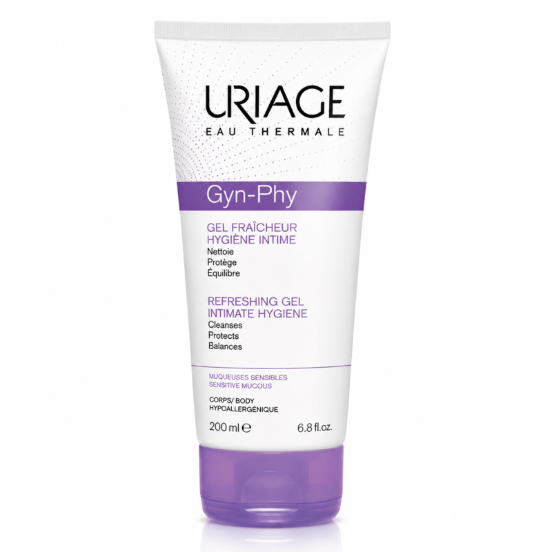URIAGE GYN-PHY GEL FRAICHEUR HYGIENE INTIME MUQUEUSES SENSIBLES 200ML