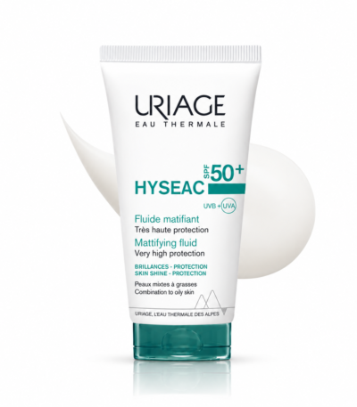 URIAGE HYSEAC Ecran Fluide matifiant SPF 50+, 50 ml