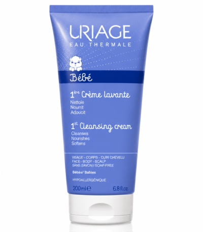 URIAGE bebe 1ere creme lavante visage corps et cuir chevelu, 200ML