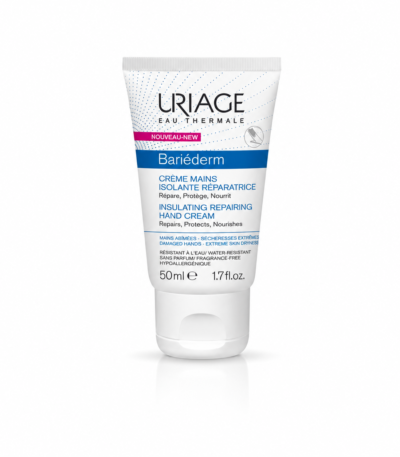 Uriage - Bariéderm - Crème Mains Isolante Réparatrice, 50ml
