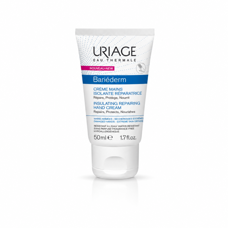 Uriage - Bariéderm - Crème Mains Isolante Réparatrice, 50ml