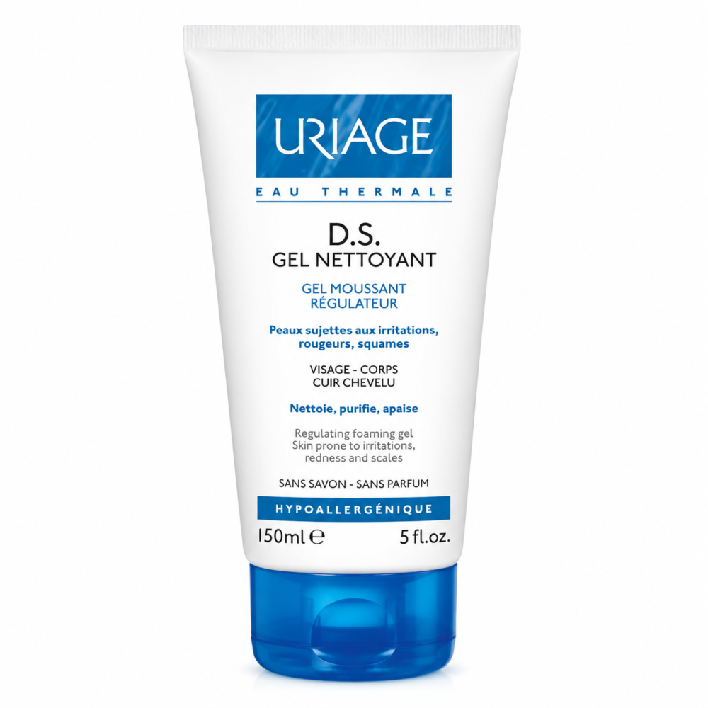 Uriage DS Gel Nettoyant moussant régulateur,150ml