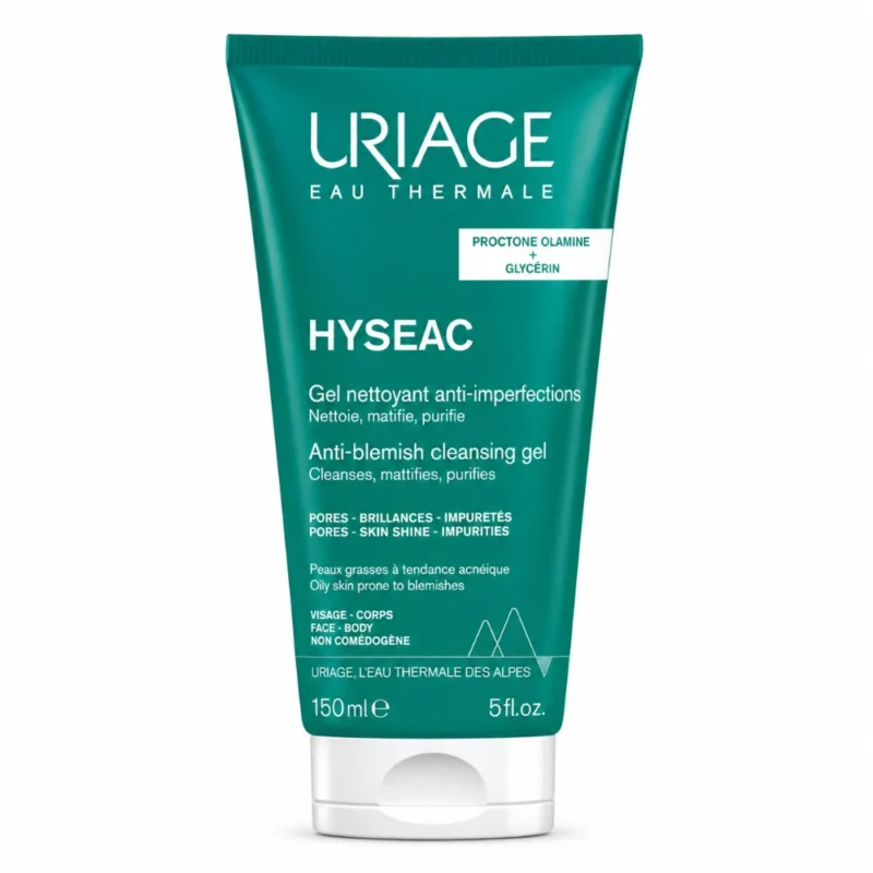 Uriage HYSEAC gel nettoyant doux, 150ml