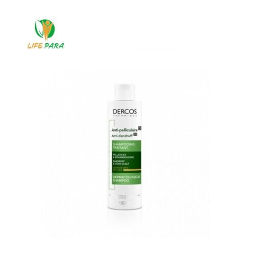 VICHY DERCOS ANTI-PELLICULAIRE SHAMPOOING TRAITANT CHEVEUX SECS 200ML