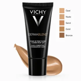 VICHY Dermablend Fond de Teint fluide correcteur 16h Teinte 35 Sand, 30ml-3337871316617