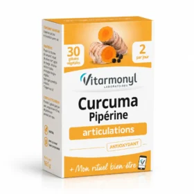 VITARMONYL CURCUMA PIPERINE 30 GELULES
