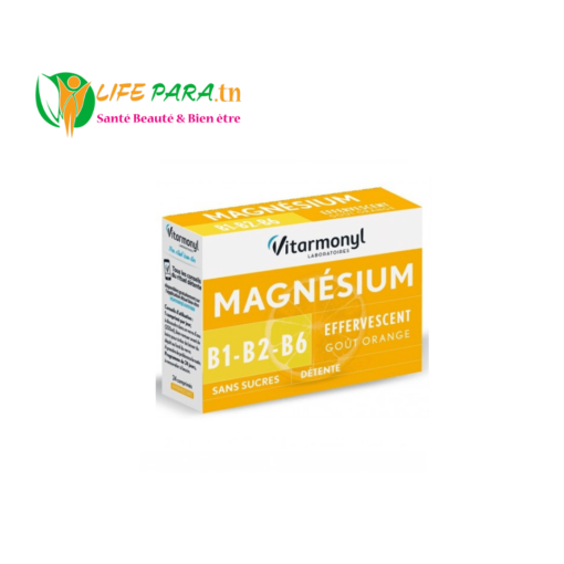 VITARMONYL MAGNÉSIUM + B1, B2, B6 EFFERVESCENT 24CP