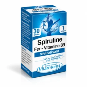VITARMONYL Spiruline Fer 30 Gélules