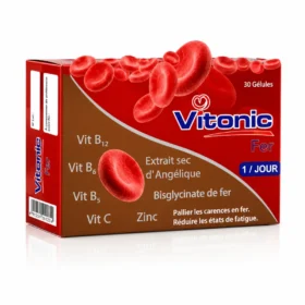 VITONIC Fer, 30 gélules
