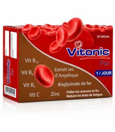 VITONIC Fer, 30 gélules