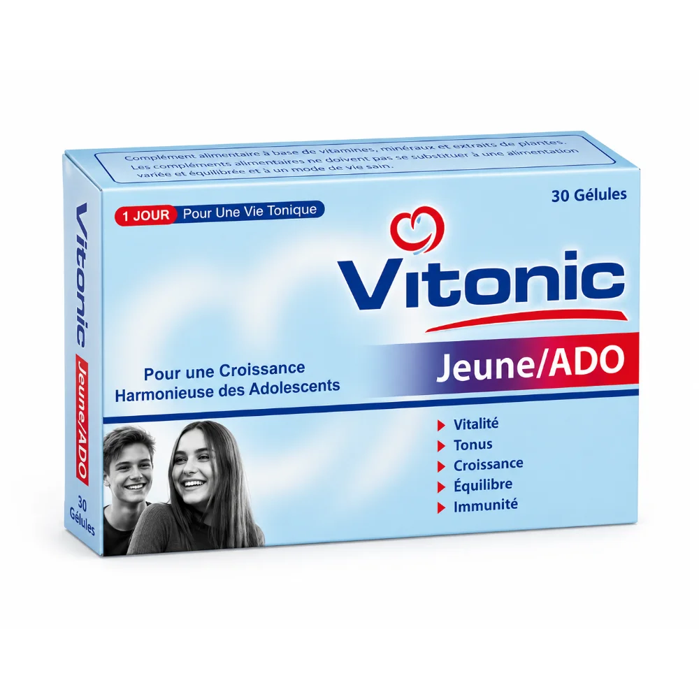 VITONIC JEUNE ADO, 30 gélules VITONIC JEUNE ADO, 30 gélules