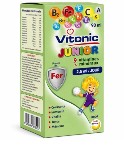 VITONIC JUNIOR GOUTTES, 90ML