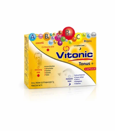 VITONIC TONUS + JOUR ET NUIT , 60 gélules
