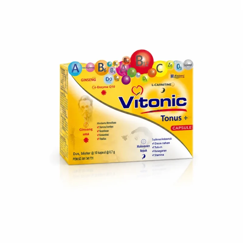 VITONIC TONUS + JOUR ET NUIT , 60 gélules